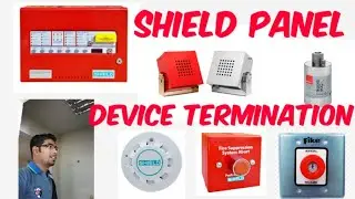 Device termination - Shield panel all device termination
