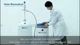 How to use a dry shipper for the first time