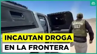 Incautan cerca de una tonelada de droga en la frontera