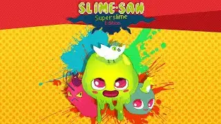 Casual Gamercade [044] Slime-San 🎮​ [World 1: Excrement Fields] 🕹️ Level 1 to 19 + Boss 👾