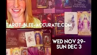Wed 11/29- Sun 12/3 Reading & Daily Affirmations