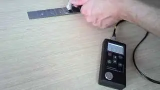 Измерение ультразвуковым толщиномером NOVOTEST УТ1