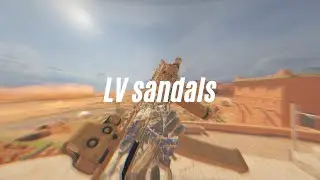 LV sandals