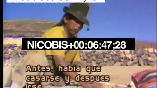 TIEMPO DE VIDA Y MUERTE: PAMPA AULLAGAS (NICOBIS, 1988, 40 MIN.)