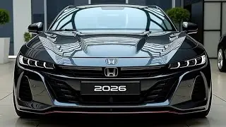 Совершенно новый Honda Accord 2026 года потряс мир седанов.