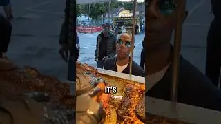 Ребрышки настолько мягкие, что их можно нарезать вместе с костью #лучшаяеда #барбекю #британскиееда