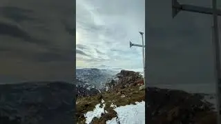 Geghard & mountain