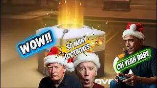 Presidents Open 45 Loot Boxes on Christmas Day😳🔥🎄
