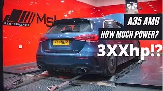 How Much Power Does A Stock A35 AMG Make? | UnderTheBonnet