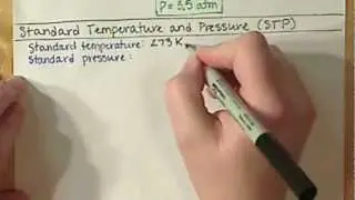 Chem121 Standard Temperature and Pressure STP 7 8