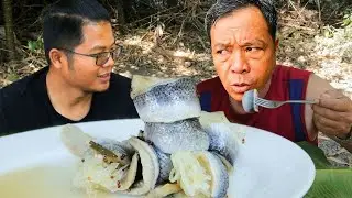 ลองครั้งแรกกับพ่อ | ปลาดองฝรั่ง Rollmopsกินครั้งแรกในชีวิต