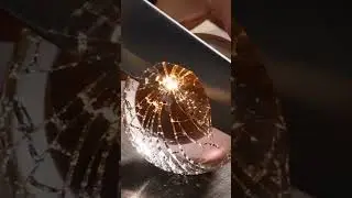 Cutting Crystal Avocado 🥑 ASMR | Relaxing Glass Fruit Sounds