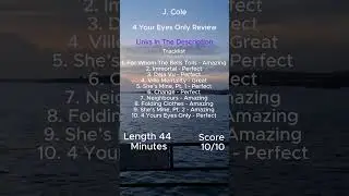 J. Cole - 4 Your Eyes Only Review
