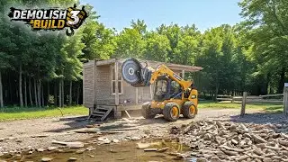 Demolish & Build 3 - İlk S&ouml;zleşmemizi Alıp Ahşap Ev Yıkıyoruz