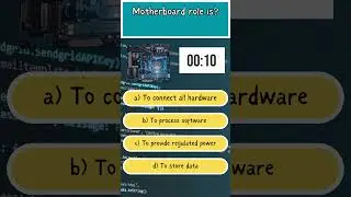 #Short Quiz - Motherboard