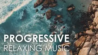Relaxing Progressive DJ set -  Drone footage from nature - relax / focus / concentrate