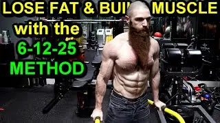 CHARLES POLIQUIN Inspired FULL BODY WORKOUT to Burn Fat & Build Muscle | The 6-12-25 METHOD