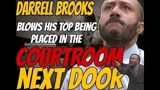 Darrell Brooks Goes Into Manic Mode From Being Placed In Courtroom Next Door/ Screams At Judge Dorow