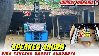 KENCENG TERJANGKAU..!! Bongkar Rahasia Speaker 400 ribu Bisa Nulup Suara Middle DM Audio