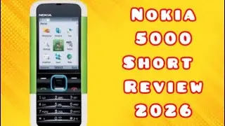 NOKIA5000 short review in 2026#system#apps#ringtones