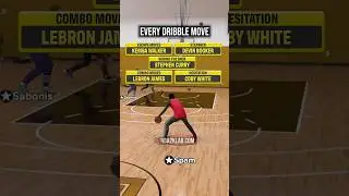 NBA 2K26 Handcam Controls All Dribble Moves
