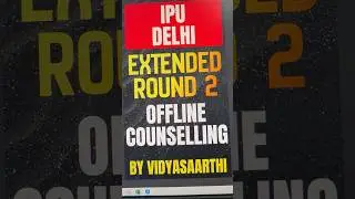 🚨 Breaking News: IPU MBBS Extended Round 2 Happening | OFFLINE Counselling | Dates Announced!