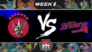 NPL Week 6 GOTW: Toronto Staraptors (4-1) vs. Atlanta Braviaries (4-1) (Trevenant Forest)