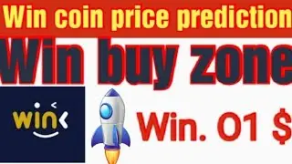 win coin price prediction / win pumping soon