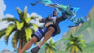 Wave Hanzo skin │Overwatch Summer Games 2019