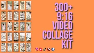 9:16 Vertical Video Collage Kit &ndash; Create Stunning Reels in Minutes!