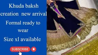 Luxurious Velvet Elegance | Khuda Baksh Creation's Pakistani Dress Collection