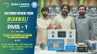 Cutomer from Mianwali | Review of Forward rmb-1 machine and other mobile accessories | BFT 2022