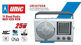 Unic UR3070SB Radio repair - No power fix