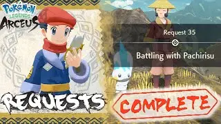 Pokemon Legends Arceus Request 35 Walkthrough 