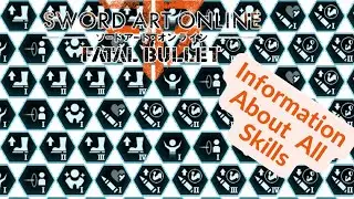 Information About All the Skills in the Game [Sword Art Online: Fatal Bullet]