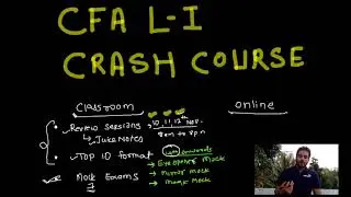 CFA Level I - Crash Course