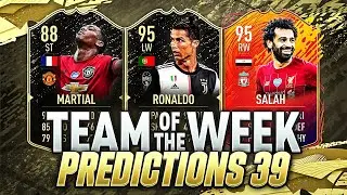 FIFA 20 TOTW 39 PREDICTIONS😱🔥 | TEAM OF THE WEEK IS BACK! | w/ MARTIAL, SALAH, DE LIGT & RONALDO✅💥