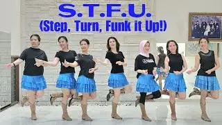 S.T.F.U. (Step, Turn, Funk it Up!) Линейный танец (демонстрация и счёт) Хор: Райан Хант (Великобр...