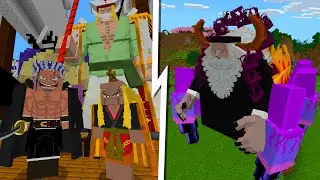 NOVA ATUALIZA&Ccedil;&Atilde;O DA MELHOR ADDON de ONE PIECE Asa MODIFICADA v75 para MINECRAFT PE!! 1.21.124