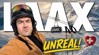 Skiing LAAX Ski Resort in 360&deg; | POV Ski Experience
