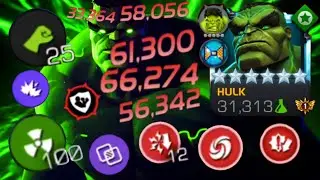 6 Star Rank 5 Ascended Immortal Hulk is a Monster!