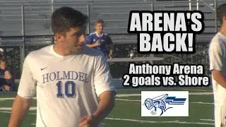 Holmdel 4 Shore Regional 1 | Anthony Arena 2 goals