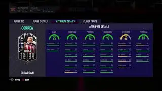 94 Angel Correa Showdown SBC FIFA 21