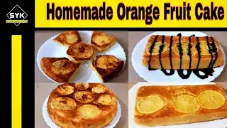 Orange cake recipe || Fruit cake recipe || Orange pound cake || Tea time orange cake || Fresh cake