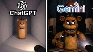 Chatgpt vs Gemini vs Claude Make FNAF from scratch | AI Game Development