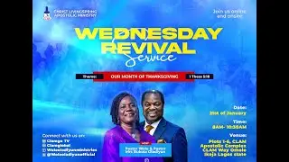 CLAM - Wednesday Revival Service - 21st January 2026