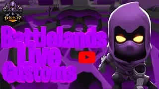 🧨1V1, 2V2 LIVE Customs - Battlelands Royale Live Customs -  Season 13