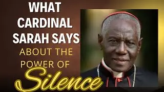 How SILENCE can make you HOLY (excerpts from Cardinal Sarah)