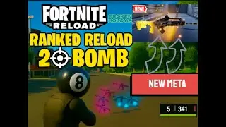 RANKED RELOAD 20 BOMB with the EXOTIC HOLO AR! 1 in 10000 chance to spawn in chest. #fortnite#reload