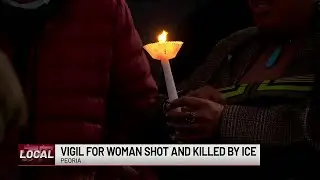 Peoria holds vigil for Minneapolis woman shot and killed by ICE agent - clipped version